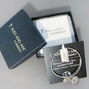 New Alex and Ani Godmother charm bangle